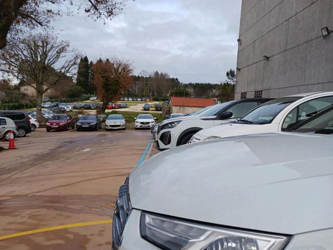 Plazas siempre disponibles del parking del aeropuerto de Santiago