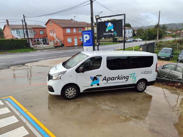 Servicio de transfer parking Lavacolla al aeropuerto Santiago de Compostela